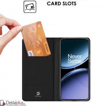Dux Ducis Skin Pro dirbtinės odos dėklas - juodas (Oneplus Nord 4) Dux Ducis Skin Pro dirbtinės odos dėklas - juodas (Oneplus Nord 4)